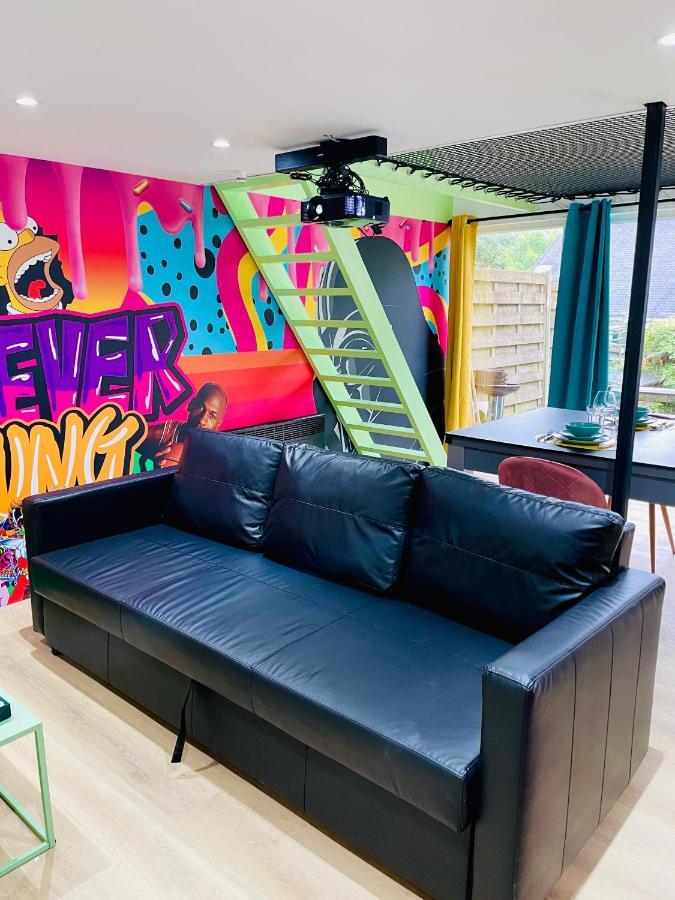 Capsule Forever Young - Jacuzzi - Sauna - Billard - Arcade De Jeux - Netflix & Home Cinema - Ping Pong Hastiere-par-dela Εξωτερικό φωτογραφία