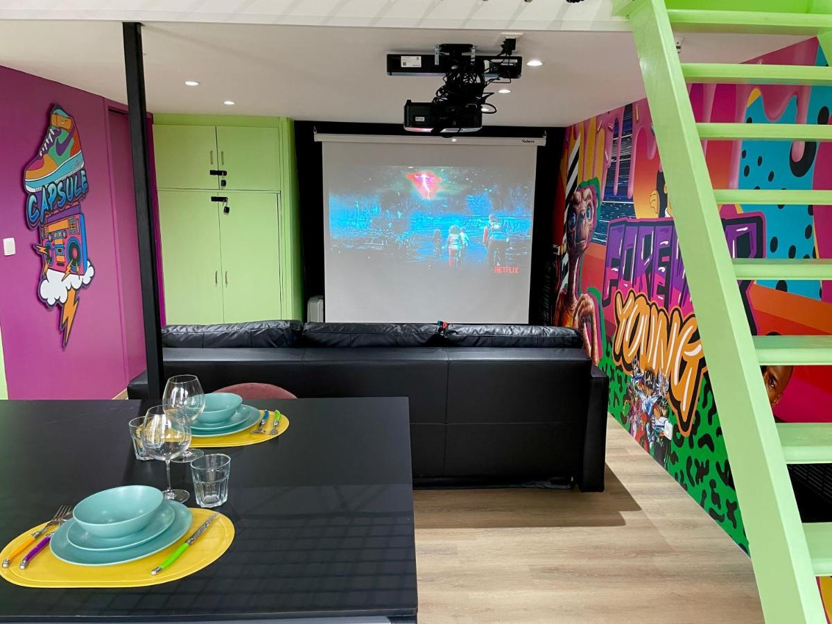 Capsule Forever Young - Jacuzzi - Sauna - Billard - Arcade De Jeux - Netflix & Home Cinema - Ping Pong Hastiere-par-dela Εξωτερικό φωτογραφία