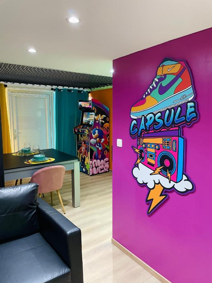 Capsule Forever Young - Jacuzzi - Sauna - Billard - Arcade De Jeux - Netflix & Home Cinema - Ping Pong Hastiere-par-dela Εξωτερικό φωτογραφία